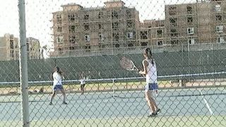 MvpXtreme Student Sports Video - Alhambra California - Alhambra HS Girls JV Tennis 2014-15