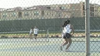 MvpXtreme Student Sports Video - Alhambra California - Alhambra HS Girls JV Tennis 2014-15
