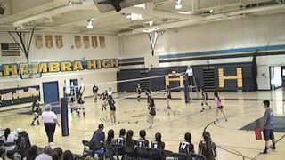MvpXtreme Student Sports Video - Alhambra California - Alhambra High School Girls Varsity Volleyball