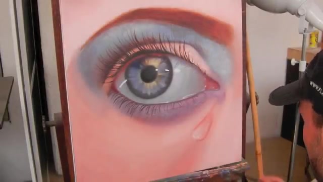 How to Paint an Eye, speed painting