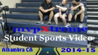 MVPXTREME STUDENT PRODUCED SPORTS VIDEO – ALHAMBRA, CALIFORNIA – GO BEHIND THE SCENES OF ALHAMBRA HS JV GIRLS BASKETBALL 2014-15