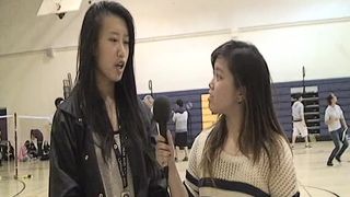 MVPXTREME STUDENT SPORTS VIDEO – ALHAMBRA, CALIFORNIA – Alhambra High School varsity badminton tryouts, it's not 'backyard' game