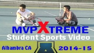 MVPXTREME STUDENT SPORTS VIDEO – ALHAMBRA, CALIFORNIA - ALHAMBRA HIGH SCHOOL MOOR VARSITY BOYS TENNIS TEAM PRESEASON WORKOUTS
