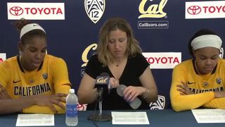 Cal Women's Basketball- Reshanda Gray and Brittany Boyd (Post Sacramento State)
