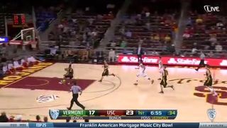 Men's Basketball- USC 64 , Vermont 56 - Highlights