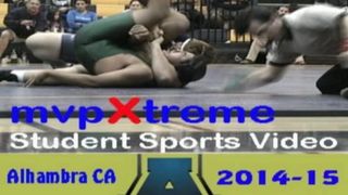 MVPXTREME STUDENT SPORTS VIDEO – ALHAMBRA, CALIFORNIA - ALHAMBRA HIGH SCHOOL MOOR VARSITY BOYS WRESTING TEAM WINS AN EXCITING MATCH 36-35 AGAINST SHURE HIGH SCHOOL
