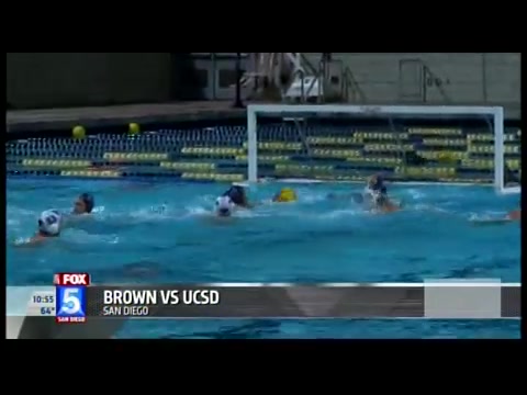 FOX5 Coverage of UCSD's NCAA Water Polo Play-In Victory Against Brown