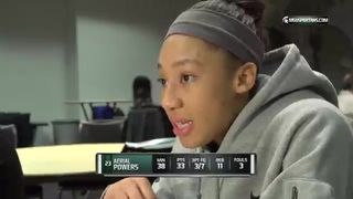 Three Players Register Double-Doubles as Michigan State Women Stop Illinois, 63-56