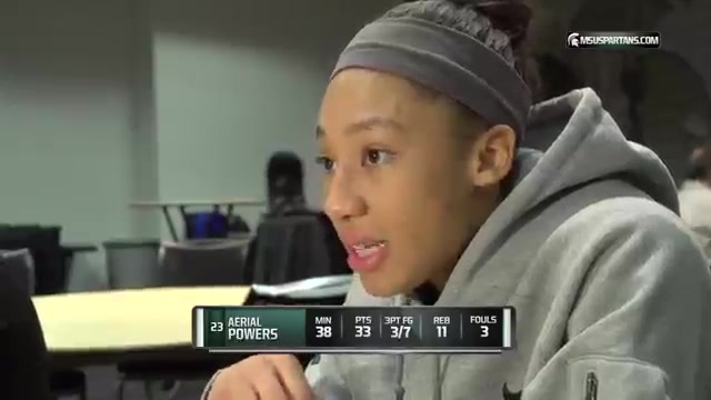 Three Players Register Double-Doubles as Michigan State Women Stop Illinois, 63-56