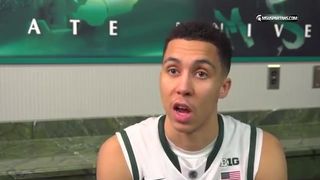Spartans Hang On in OT to Beat Northwestern 84-77
