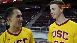 USC Men's Volleyball - Larry Tuileta-Andy Benesh Stanford Rapid Reaction