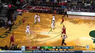 Men's Basketball- USC 67 , Oregon 75 - Highlights (1-22