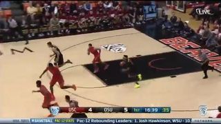 Men's Basketball- USC 55 , Oregon St. 59 - Highlights (