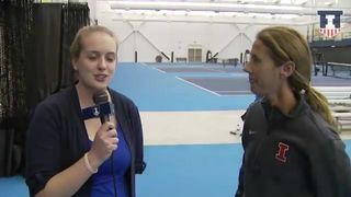 Illinois Women's Tennis Head Coach Michelle Dasso Post-