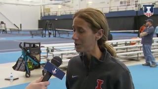 Illinois Women's Tennis Head Coach Michelle Dasso Post-