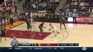 Men's Basketball- USC 94 , Colorado 98 3OT - Highlights