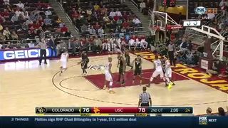 Men's Basketball- USC 94 , Colorado 98 3OT - Highlights