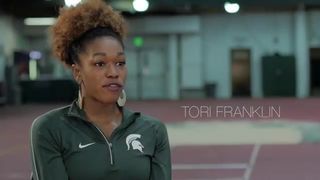 Michigan State Track & Field- Tori Franklin