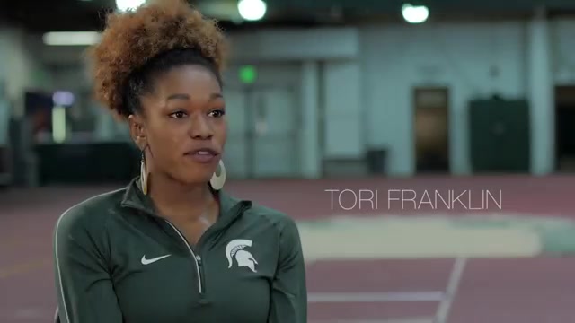 Michigan State Track & Field- Tori Franklin