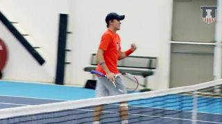 Illinois Men's Tennis vs Duke Highlights 1_30_15