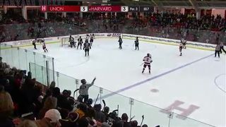 Game Recap- Harvard Men's Ice Hockey falls to Union 5-4