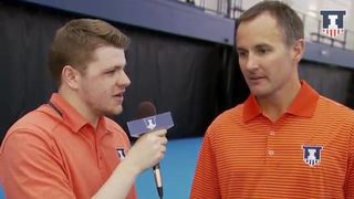 Men's Tennis Head Coach Brad Dancer Post-Match Intervie