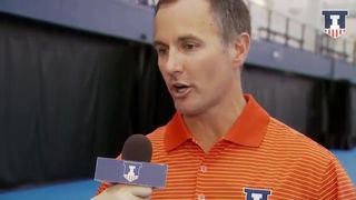 Men's Tennis Head Coach Brad Dancer Post-Match Intervie