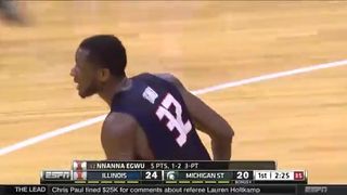 Illinois Men's Basketball Highlights at Michigan State