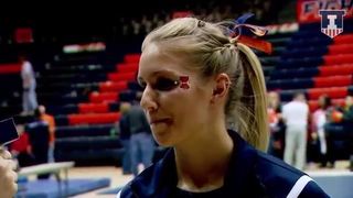 Illinois Women's Gymnastics Heather Foley Post Meet