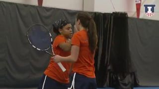 Illinois Women's Tennis vs San Jose State Web Highlight