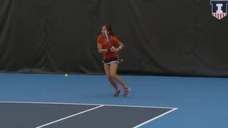 Illinois Women's Tennis vs San Jose State Web Highlight