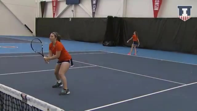 Illinois Women's Tennis vs San Jose State Web Highlight