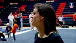 Illinois Women's Gymnastics Kim Landrus