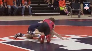 Illinois Wrestling vs Wisconsin 2-8-15