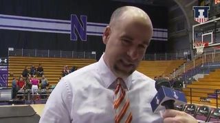 Coach Matt Bollant Post-Game interview vs Northwestern