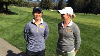 Cal Women's Golf- Jo Ee Kok and Carly Childs (Pre-Peg B