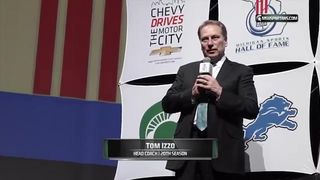 Izzo Inducted Into Michigan Sports Hall of Fame