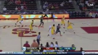 Men's Basketball- USC 68 , Oregon St. 55