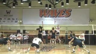 Waves Sweep UCSD 3-0