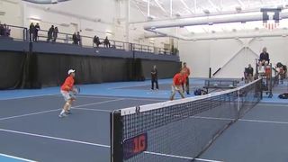 Illinois Men's Tennis vs Northwestern Highlights 2-20