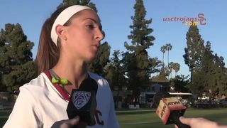 USC Women's Lacrosse - Michaela Michael Postgame