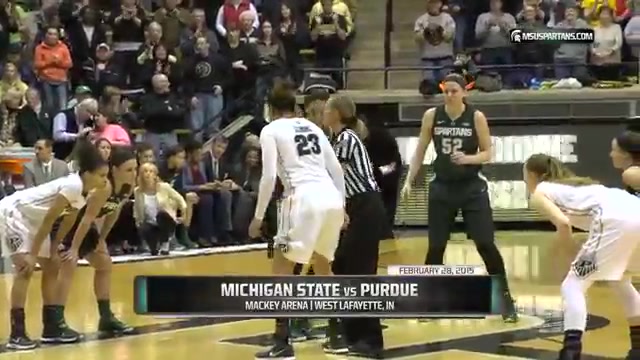 Michigan State closes out B1G Regular season with 61-56
