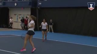 Illinois Women's Tennis vs Indiana Highlights 3-2-15