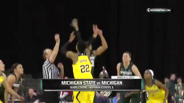 Michigan State women beat Michigan 69-49