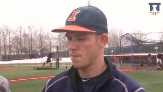 Illinois Baseball Junior Tyler Jay Interview 3-9-15