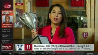 Harvard-Yale Basketball Feature on ESPN SportsCenter