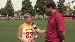 USC Women's Lacrosse- Gussie Johns and Kylie Drexel