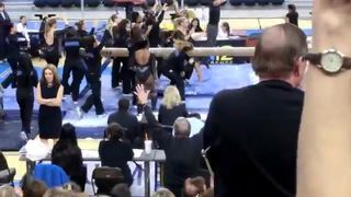 UCLA's Danusia Francis gets a Perfect 10 on Beam