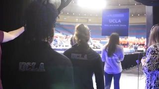 UCLA Gymnastics - A Texas Storm is Bruin