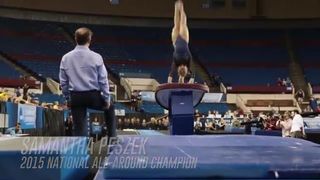 UCLA Gymnastics - A Texas Storm is Bruin